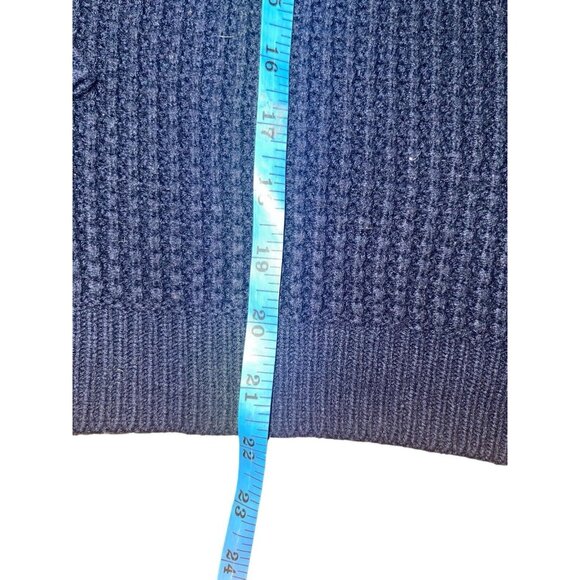 FOREVER 21 Women's Size Medium Navy Blue Sweater *READ DESCRIPTION* - Picture 9 of 12